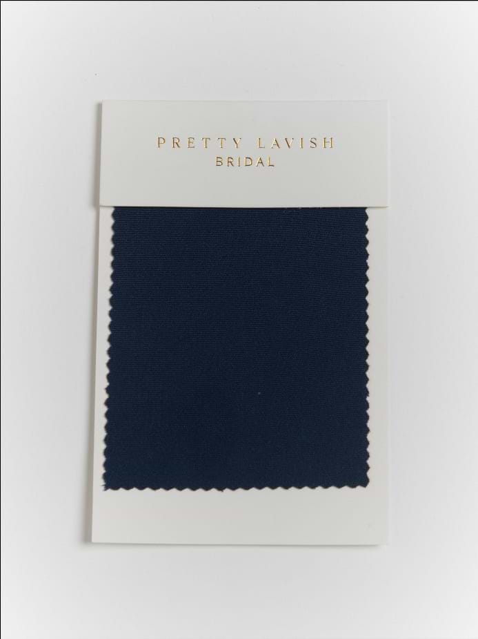 Crepe Navy Swatch
