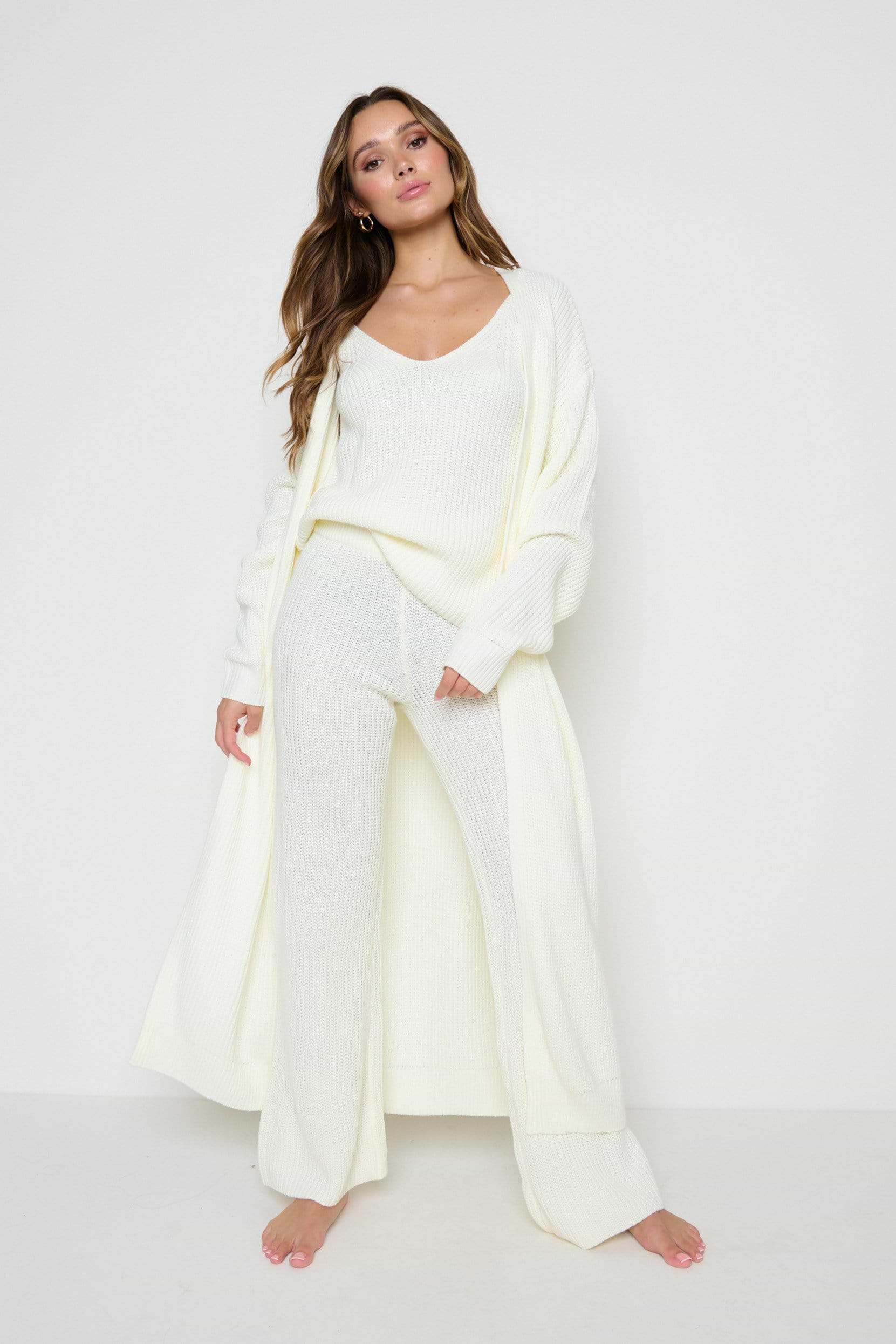 Arden Maxi Cardigan - Cream