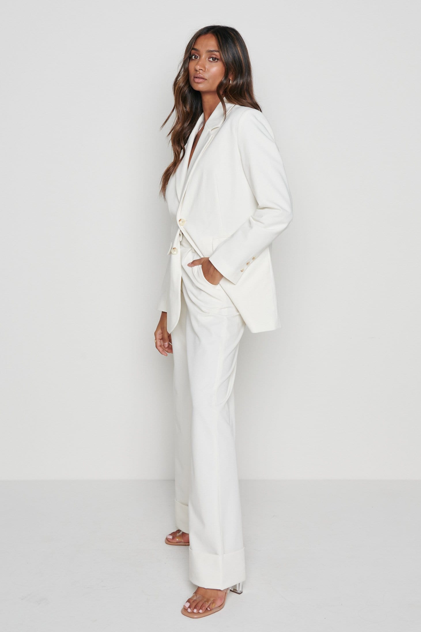 Dylan Dad Blazer - Cream