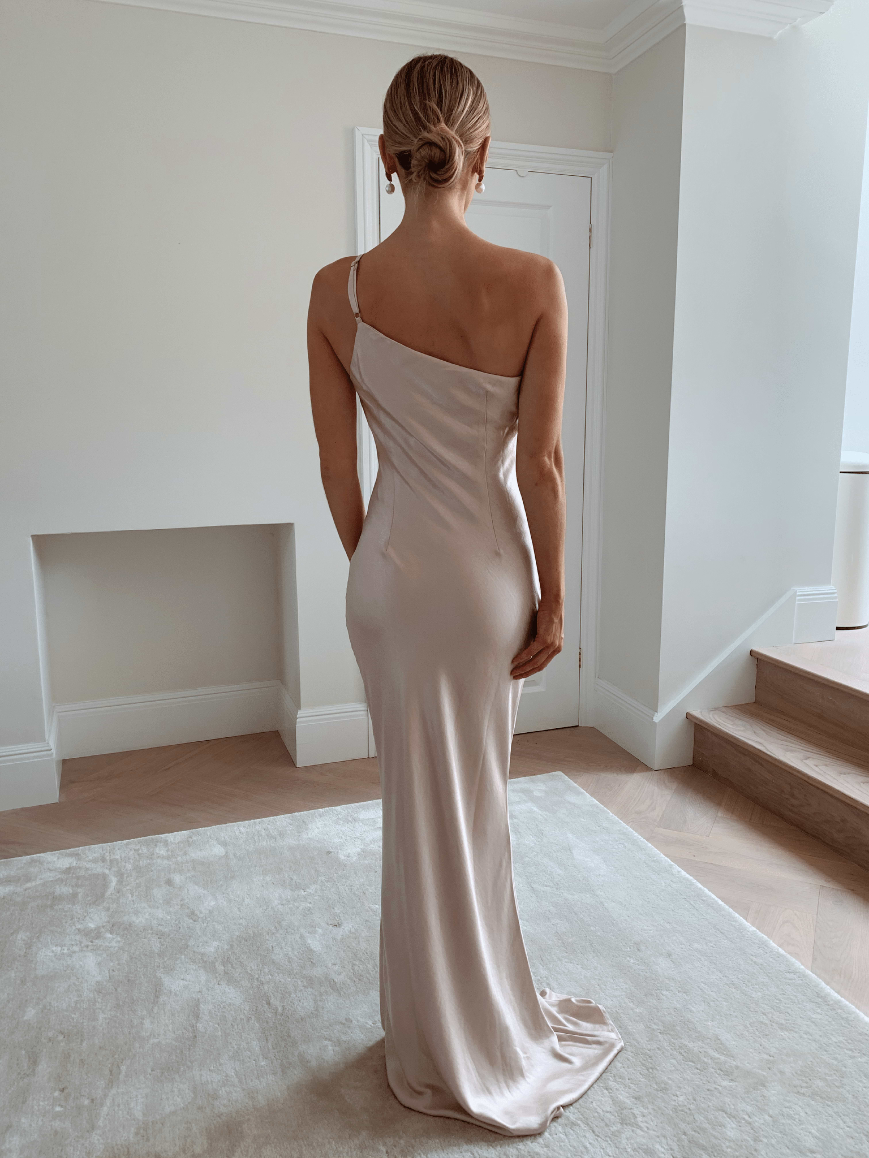 Amelia Maxi Dress - Matte Blush