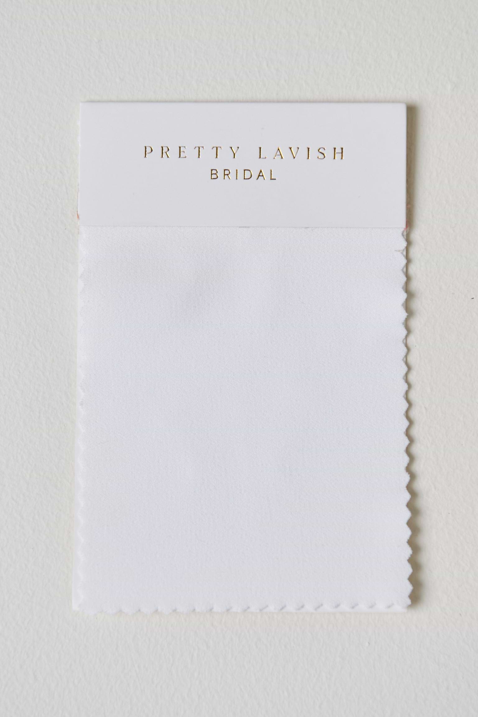 Crepe Ivory Bridesmaids Swatch