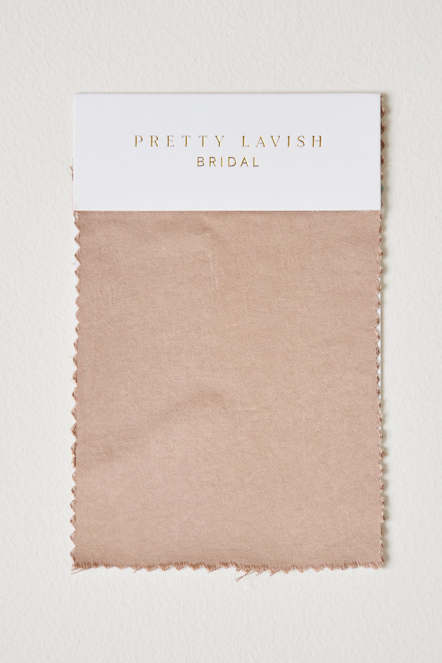 Matte Satin Mocha Bridesmaid Swatch