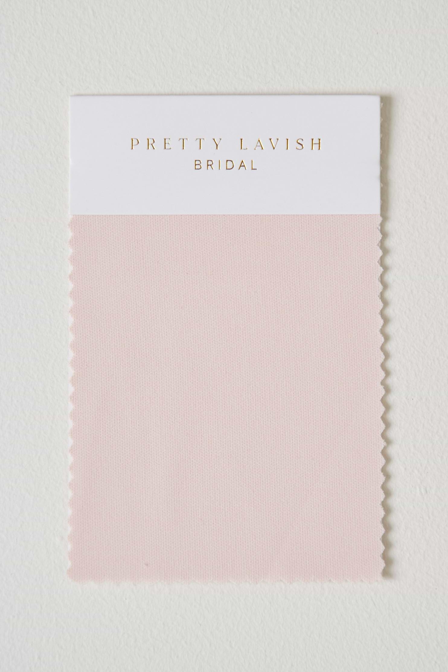 Crepe Blush Bridesmaids Swatch