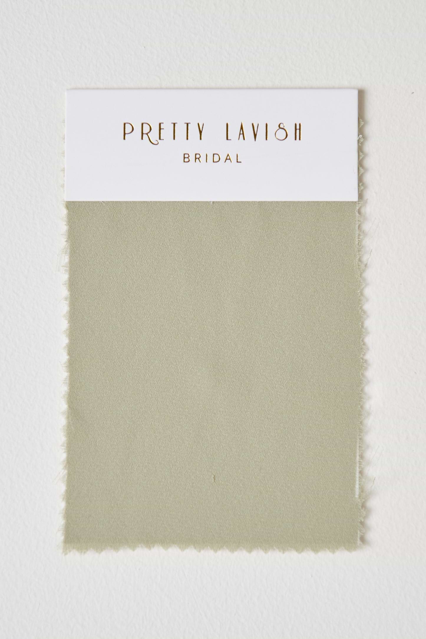 Chiffon Olive Bridesmaids Swatch