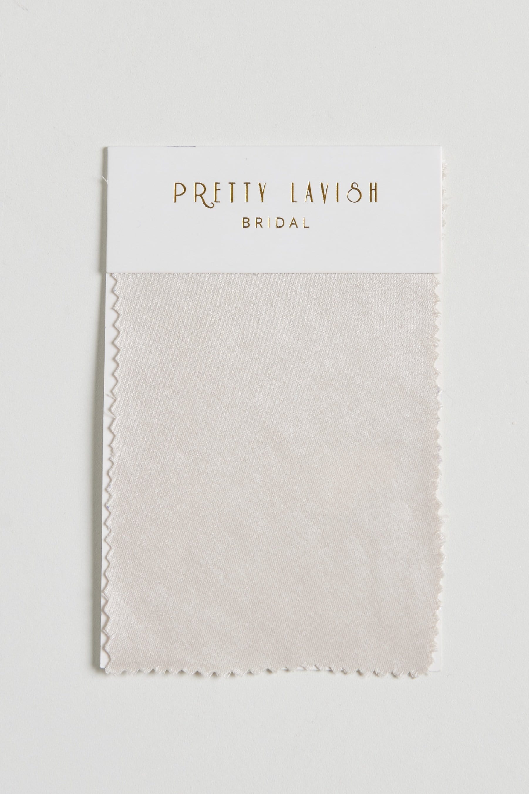 Matte Satin Champagne Bridesmaid Swatch