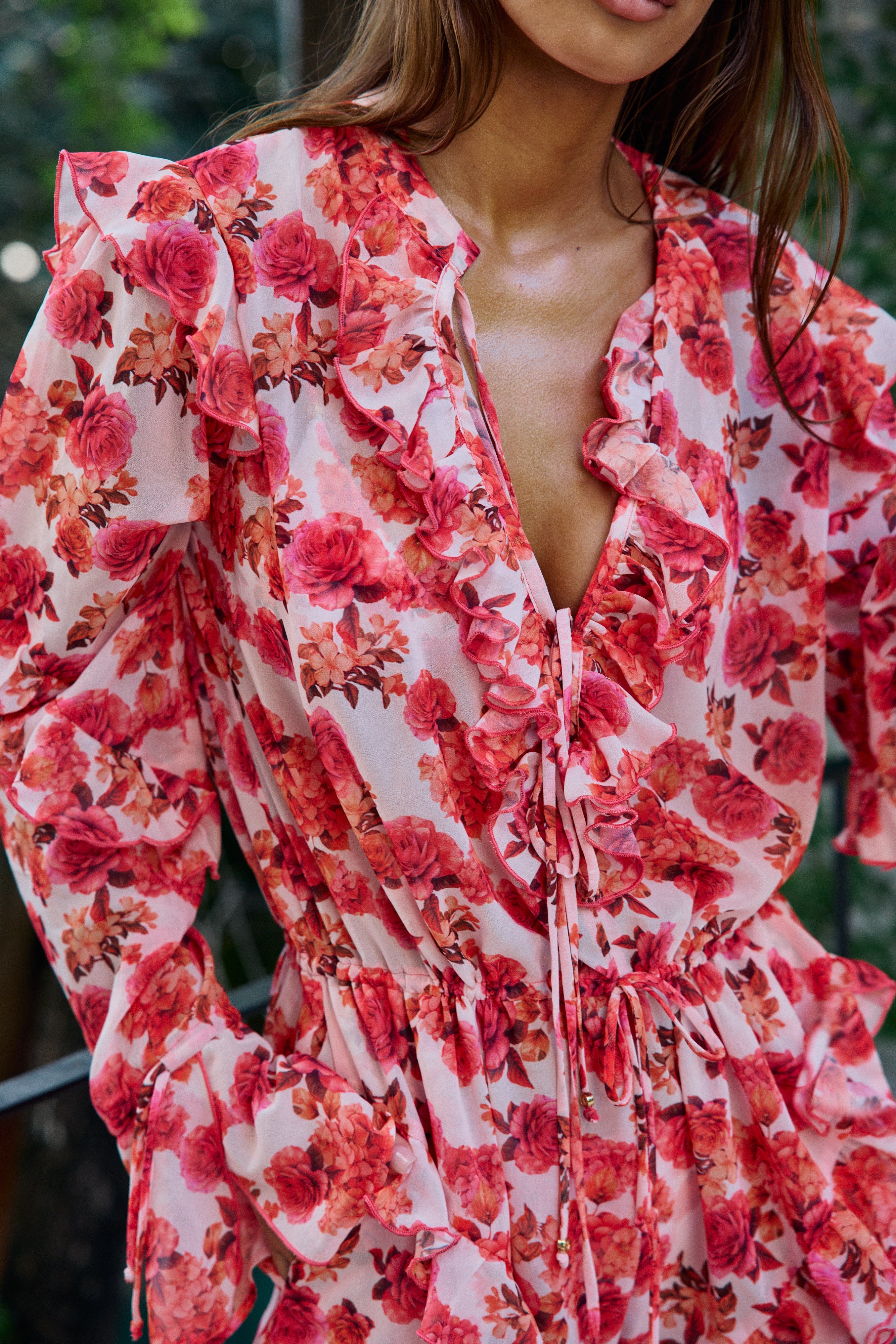 ALEXA ROMANTIC FLOWERS - JUMPSUIT – Bananhot