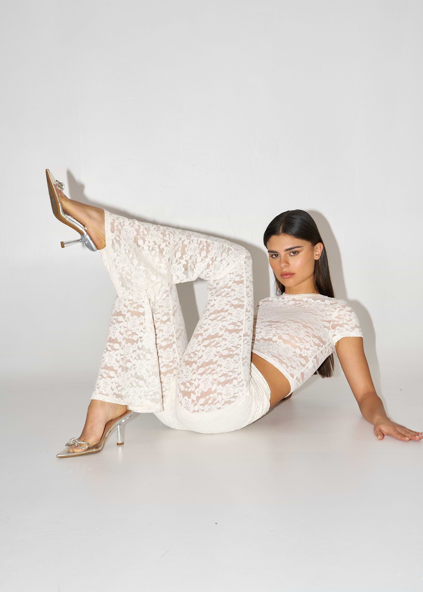 NANA CREAM LACE - SHIRT