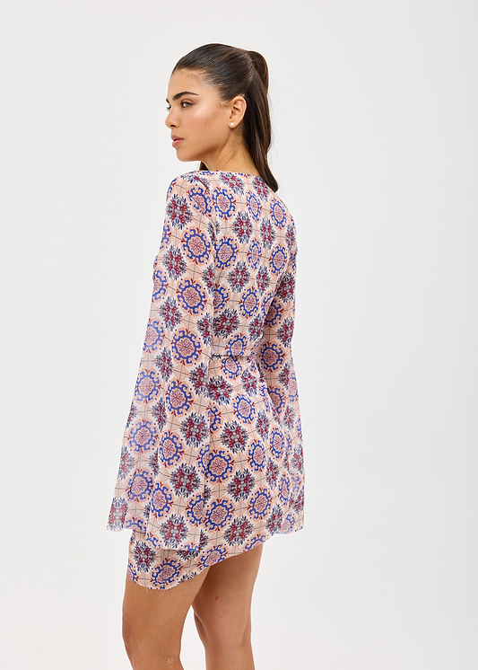 MACI CONCORDE BLOOM - MINI DRESS