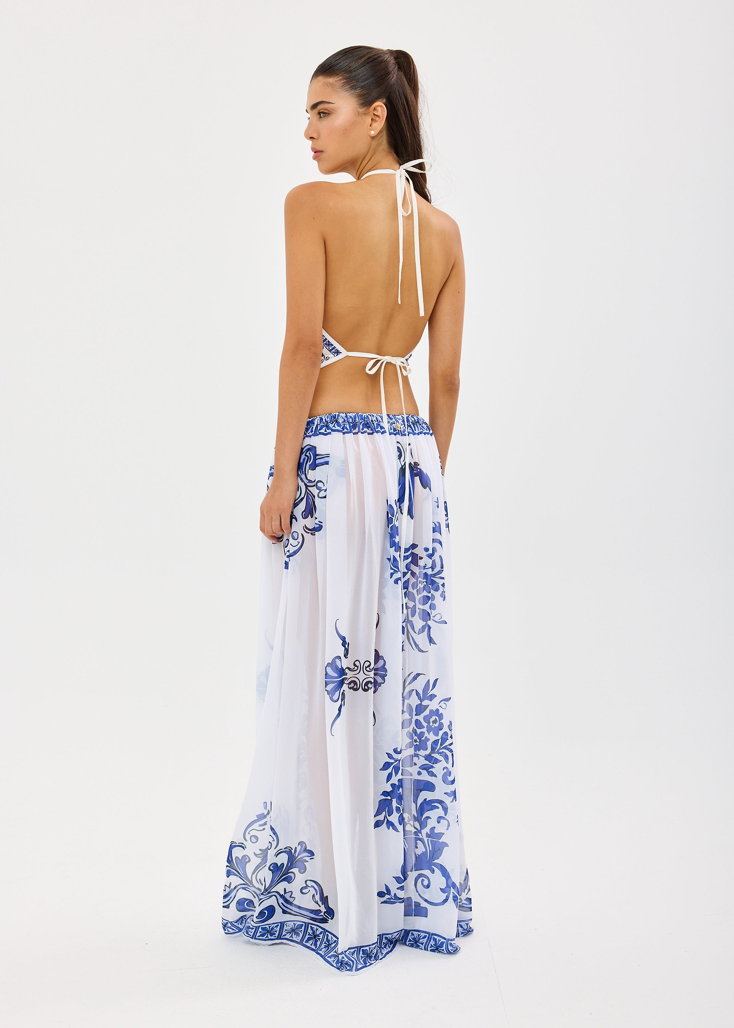 RILEY BLUE MATERA - MAXI DRESS