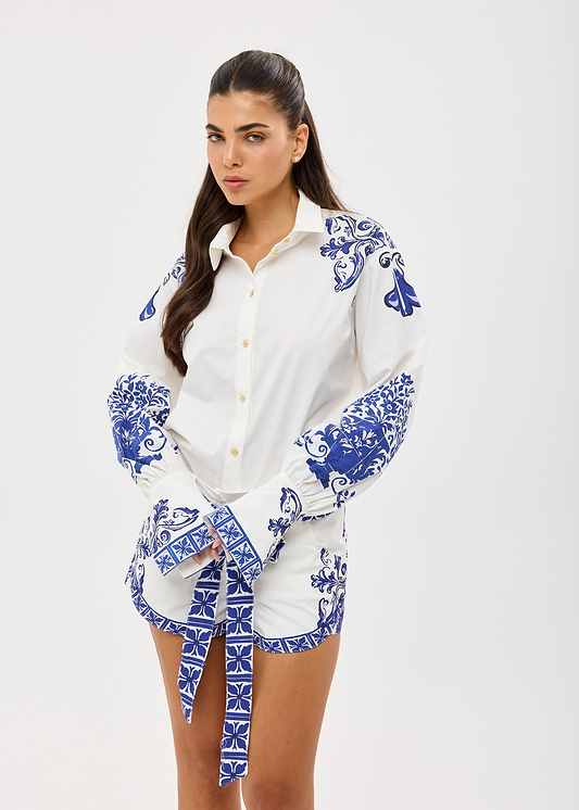LAVANDA BLUE MATERA - SHIRT