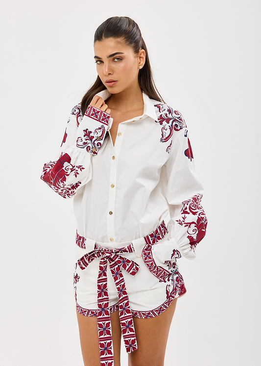 LAVANDA RED MATERA - SHIRT