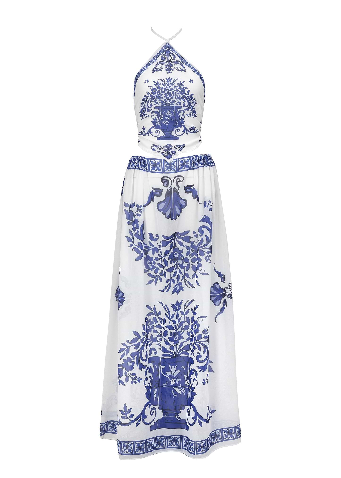 RILEY BLUE MATERA - MAXI DRESS