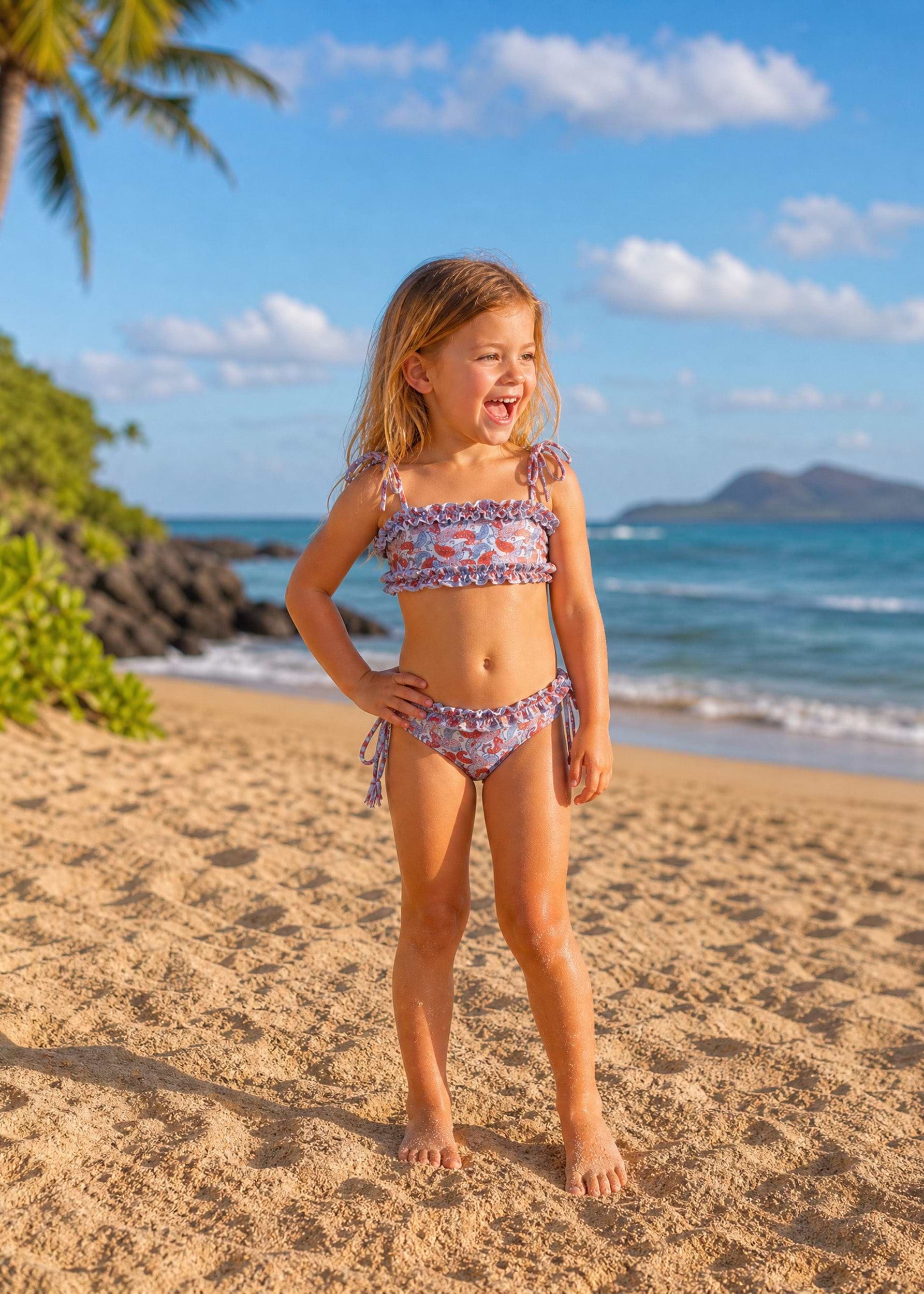 GIRL LOLI CATALAN PAISLEY - BIKINI