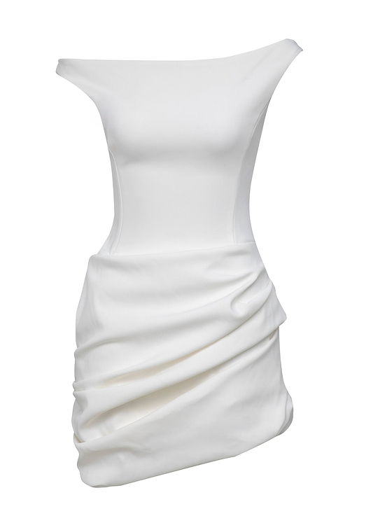 MINERVA WHITE - MINI DRESS