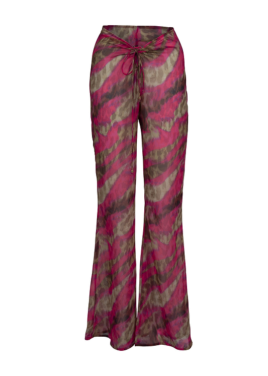 TERESA PINK BROWN JUNGLE - PANTS