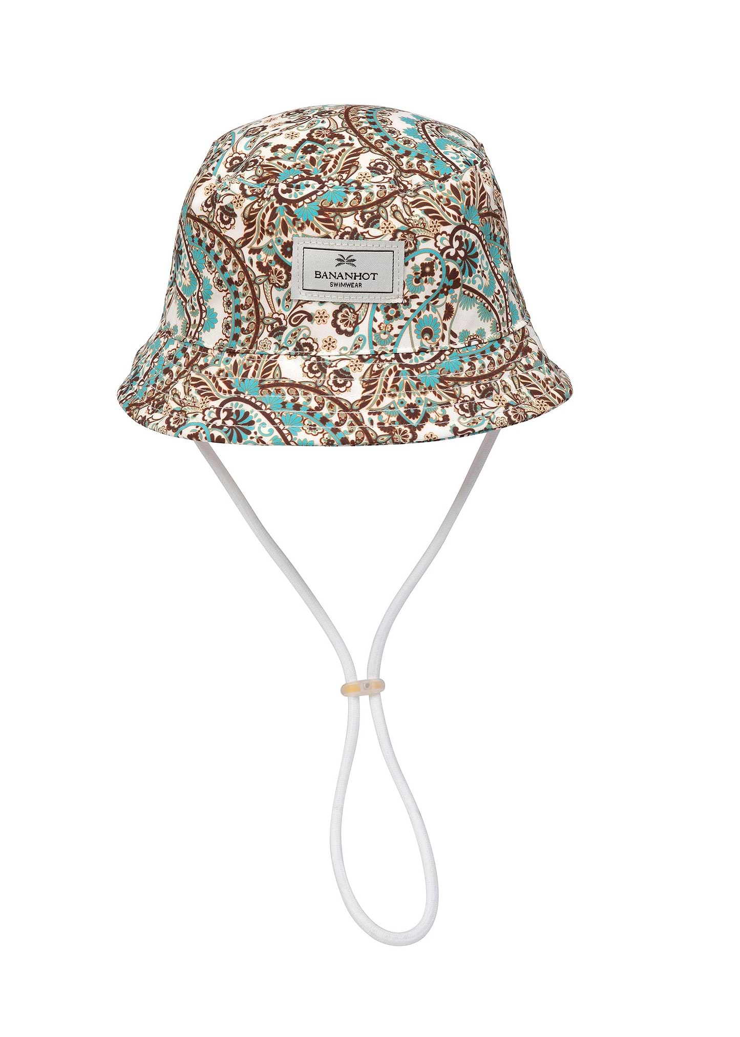 KIDS HAT- TURQUOISE PAISLEY