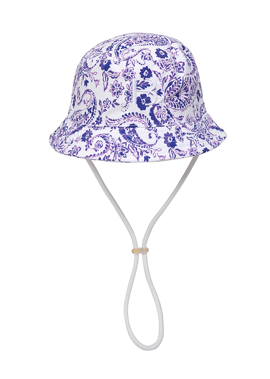 KIDS HAT- PURPLE BANDANA