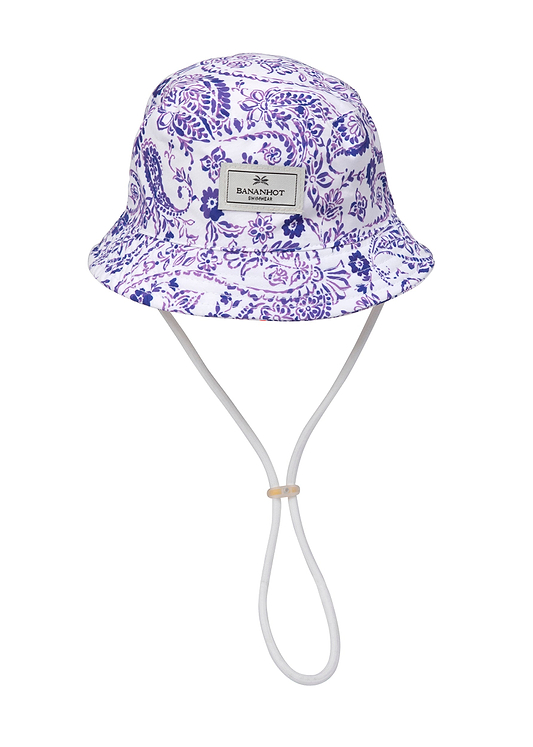 KIDS HAT- PURPLE BANDANA