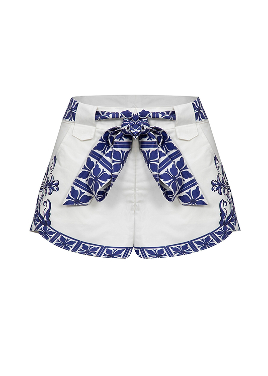 LAVANDA BLUE MATERA - SHORTS