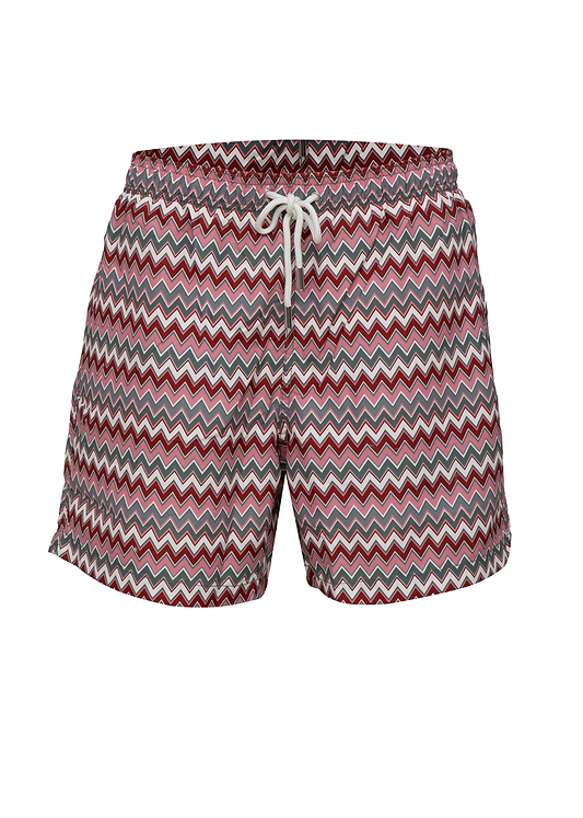 MAN SWIM SHORT - BARI CHEVRON
