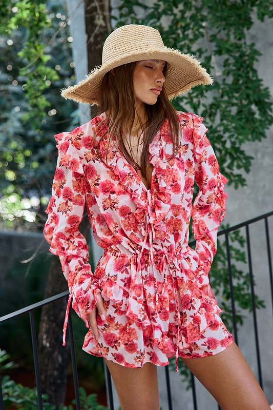 ALEXA ROMANTIC FLOWERS - JUMPSUIT