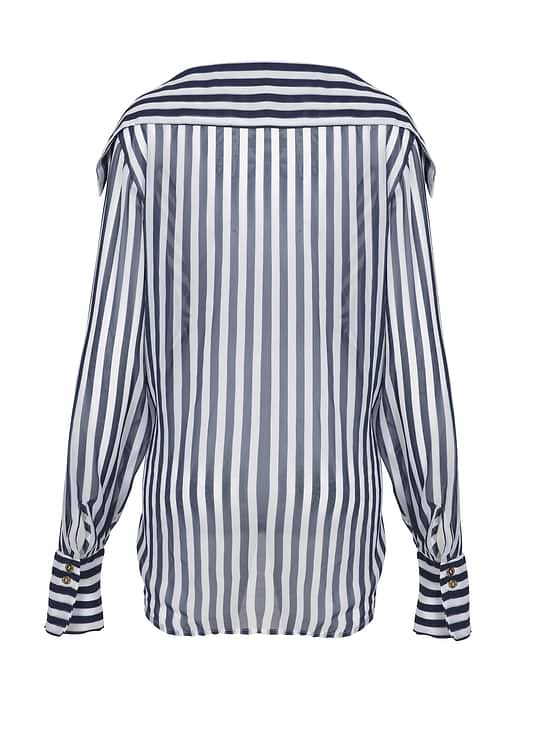 NEOMI OCEAN STRIPES - SHIRT