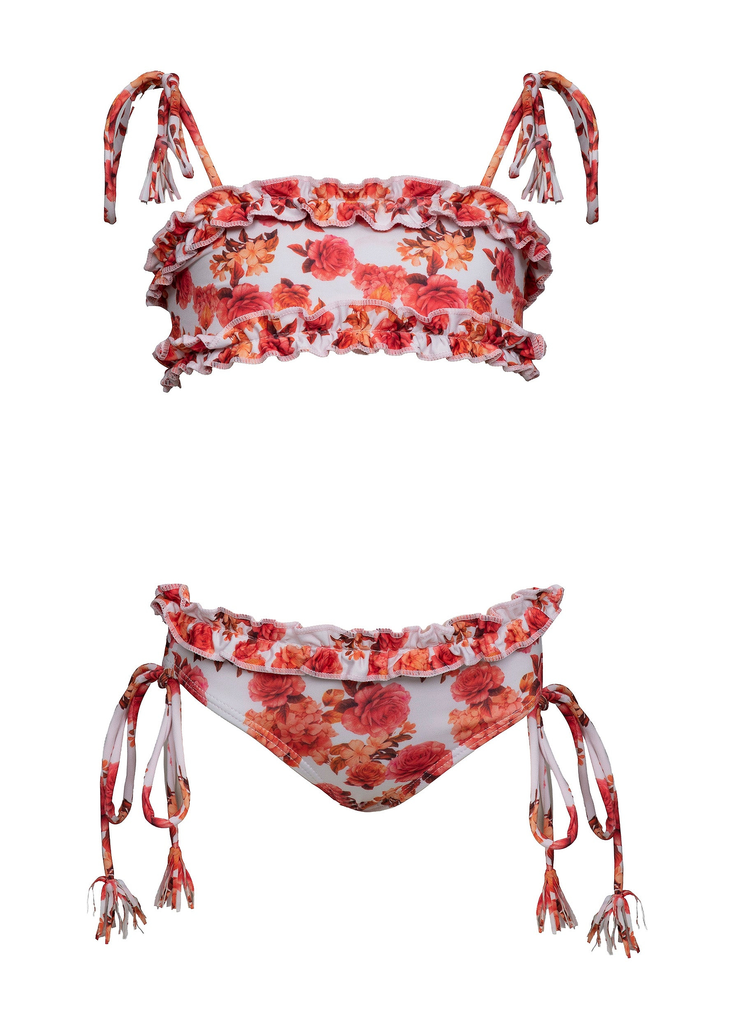 GIRL LOLI ROMANTIC FLOWERS - BIKINI