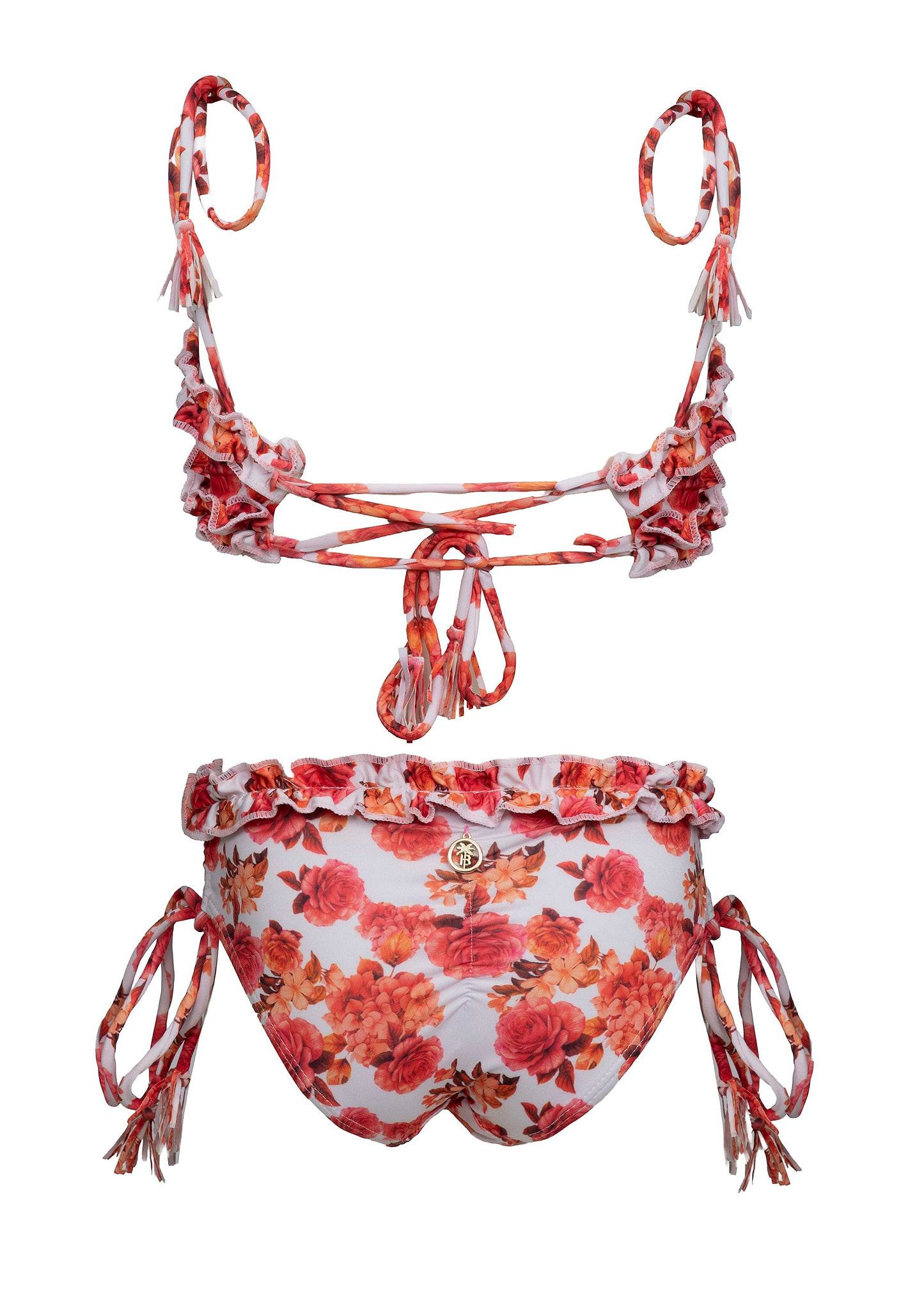 GIRL LOLI ROMANTIC FLOWERS - BIKINI