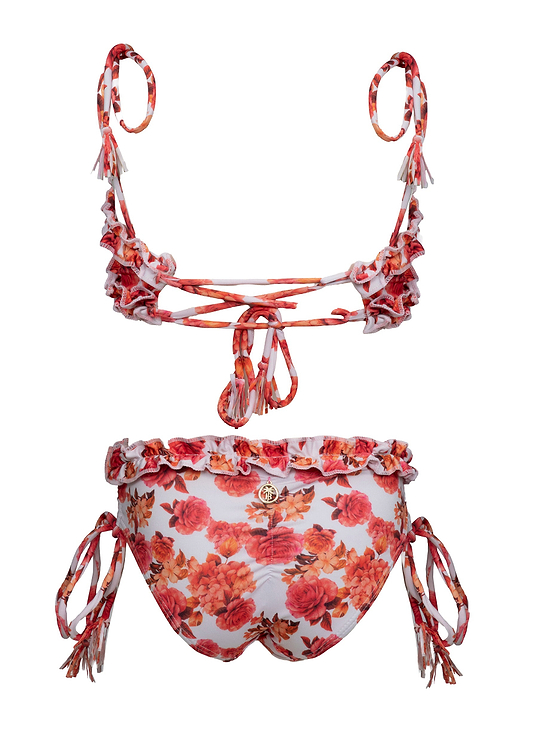 GIRL LOLI ROMANTIC FLOWERS - BIKINI
