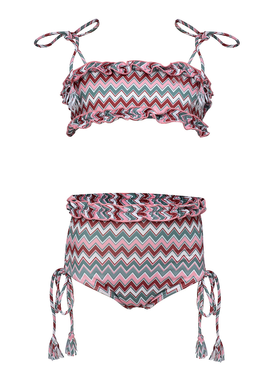 GIRL LOLI BARI CHEVRON - BIKINI