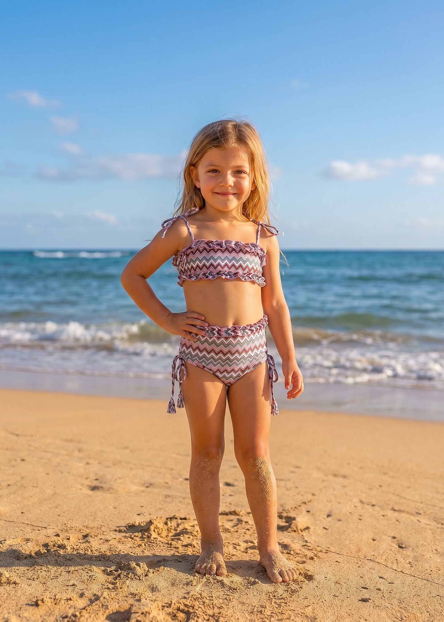 GIRL LOLI BARI CHEVRON - BIKINI