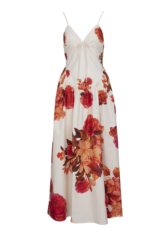 LAVANDA ROMANTIC FLOWERS - DRESS