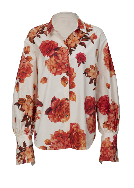 LAVANDA ROMANTIC FLOWERS - SHIRT