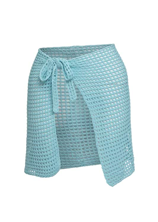 MINI NET SARONG - SKY BLUE