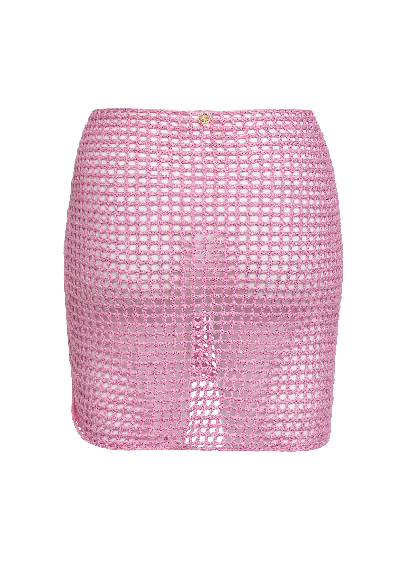 MINI NET SARONG - PINK CREAM