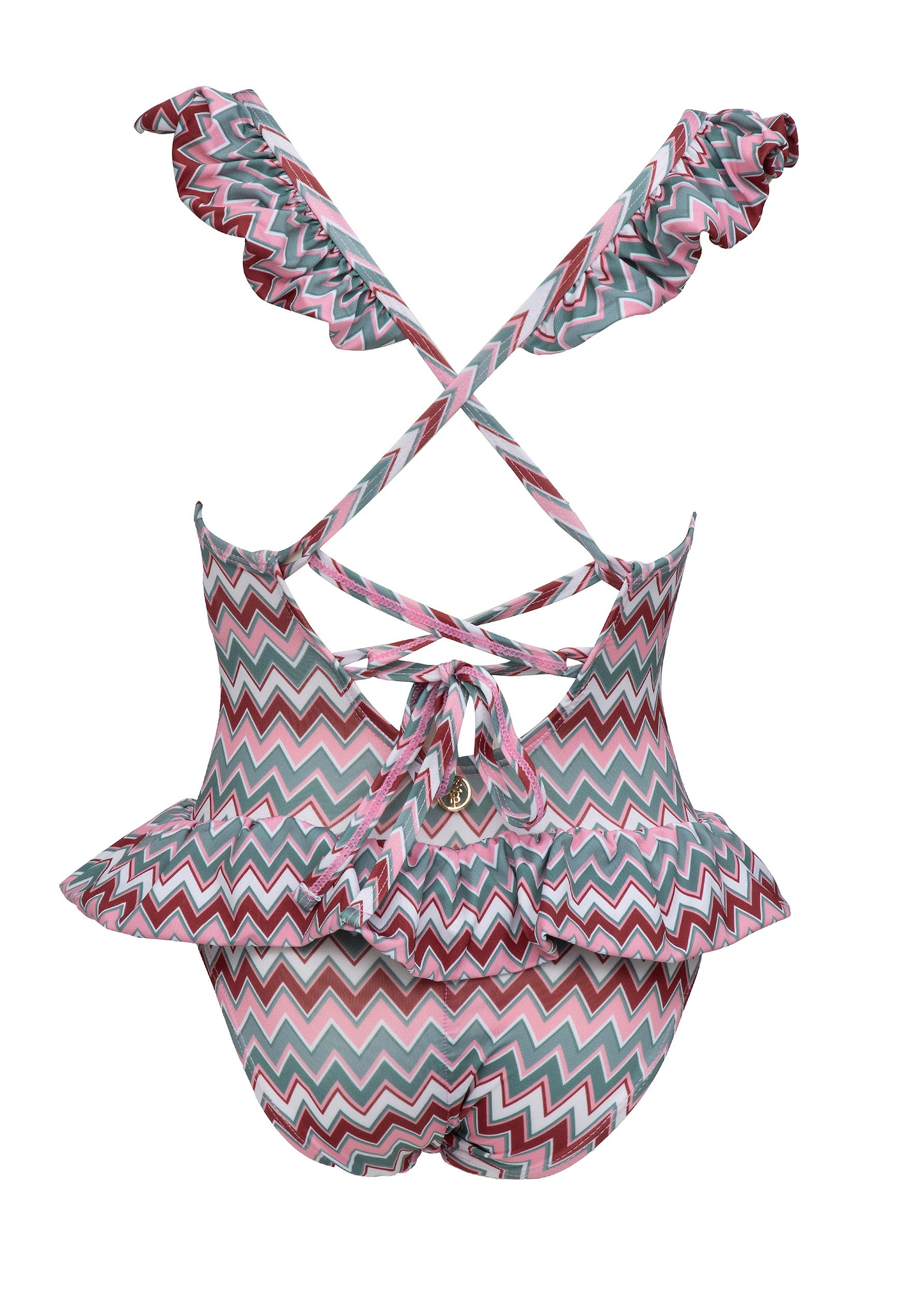 GIRL TIA BARI CHEVRON - ONE PIECE