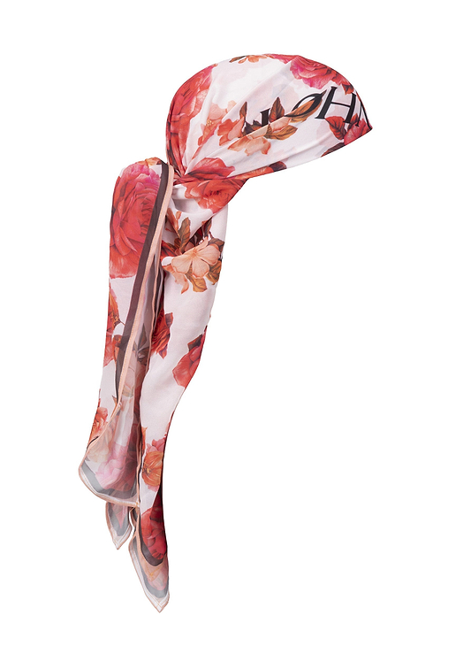 HEAD SCARF - ROMANTIC FLOWERS