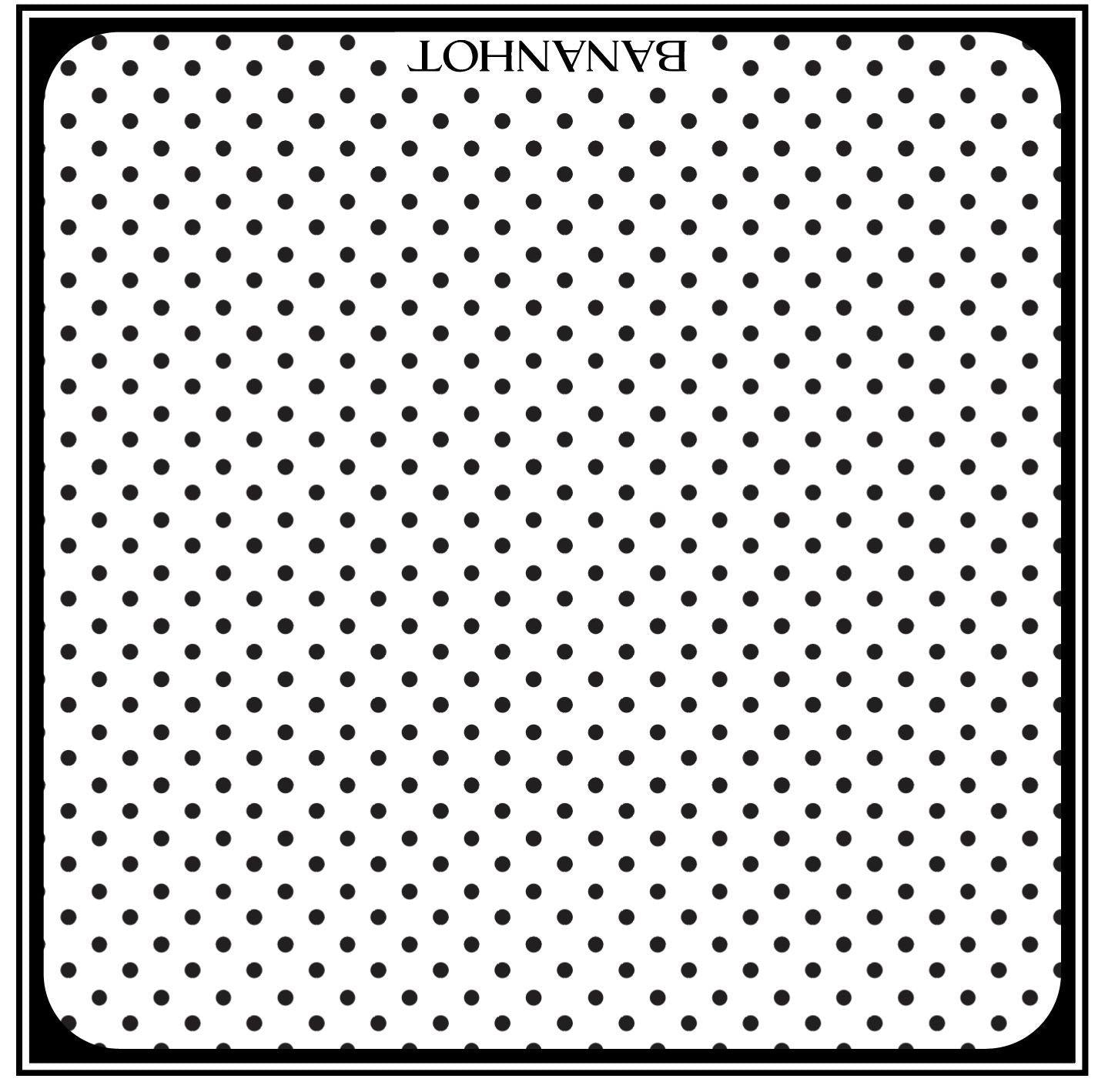 HEAD SCARF - WHITE POLKA