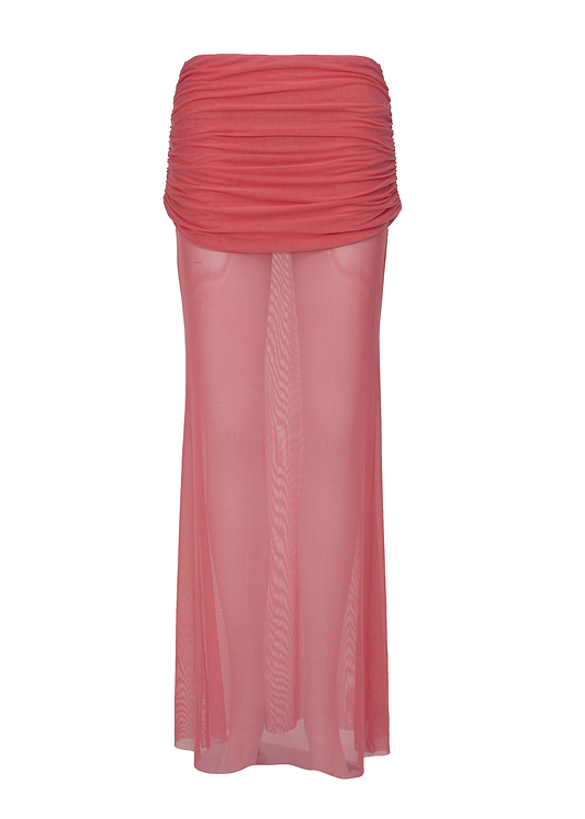 LENA PEACH PINK - SKIRT