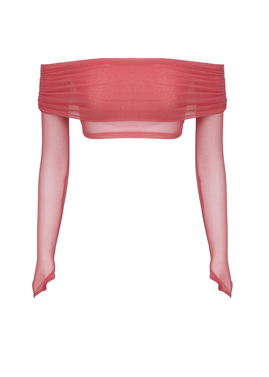 LENA PEACH PINK - SHIRT