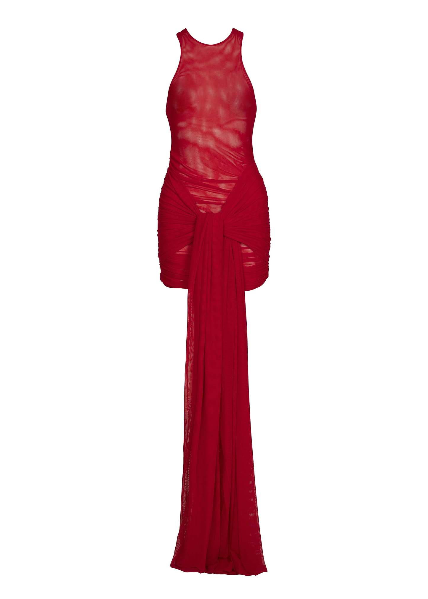 SEMI RED FIRE - DRESS