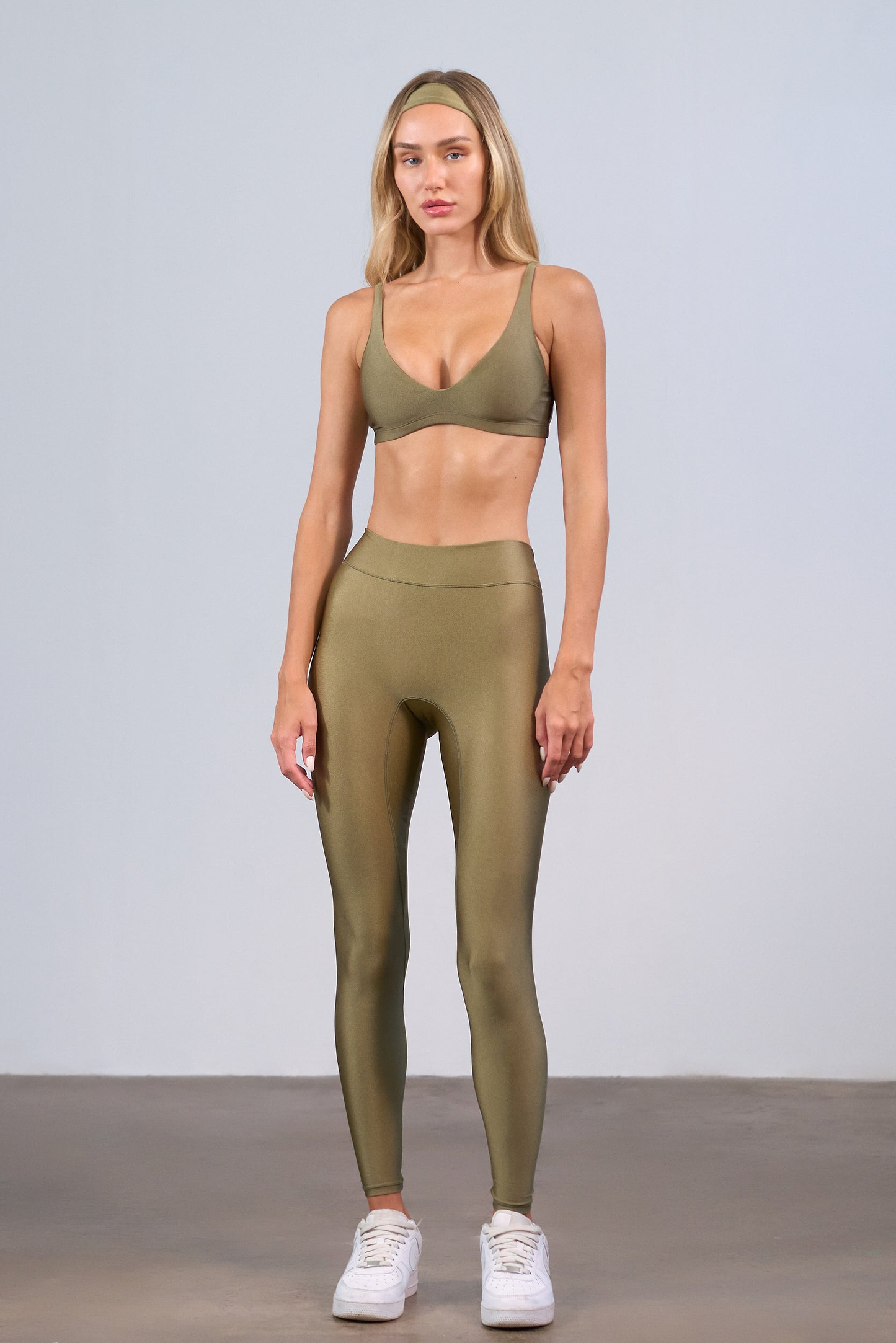 ARES OLIVE GREEN - LEGGING