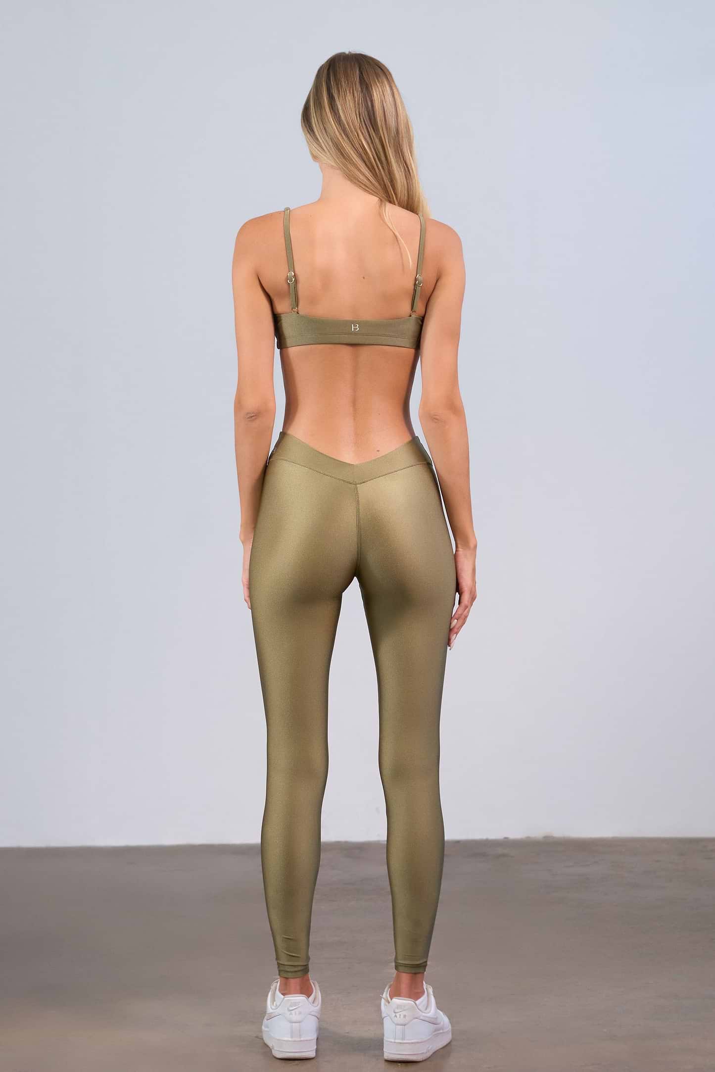 ARES OLIVE GREEN - LEGGING