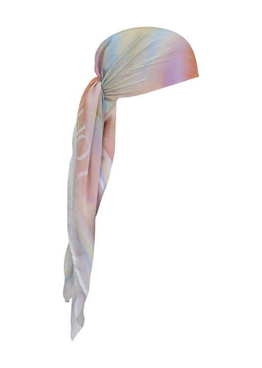 HEAD SCARF - PINK LAGOON