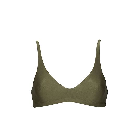 CALLI OLIVE GREEN - TOP