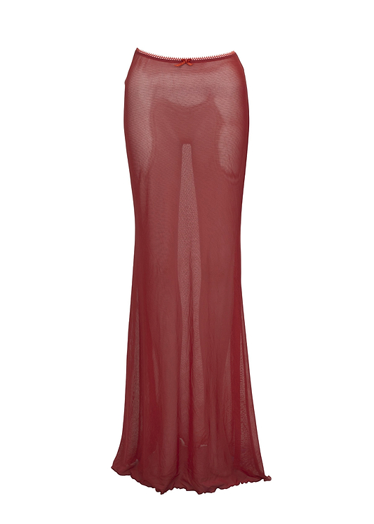 SOLAY CRIMSON - SKIRT