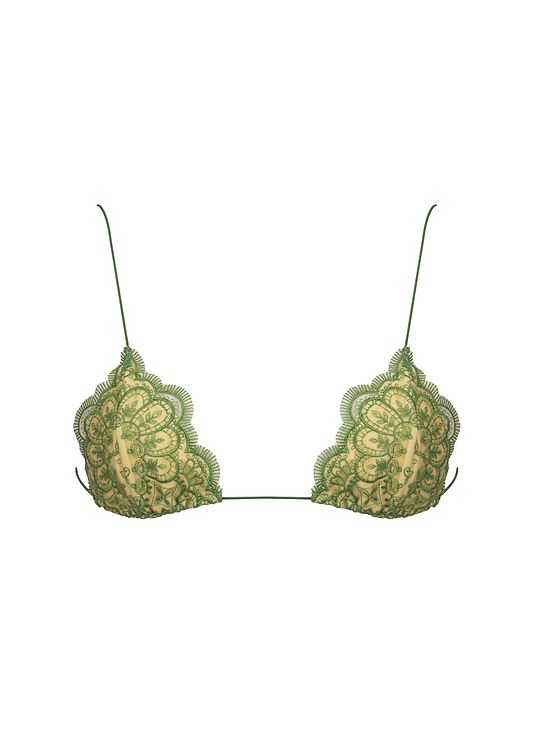 NINA JUNGLE GREEN - TOP
