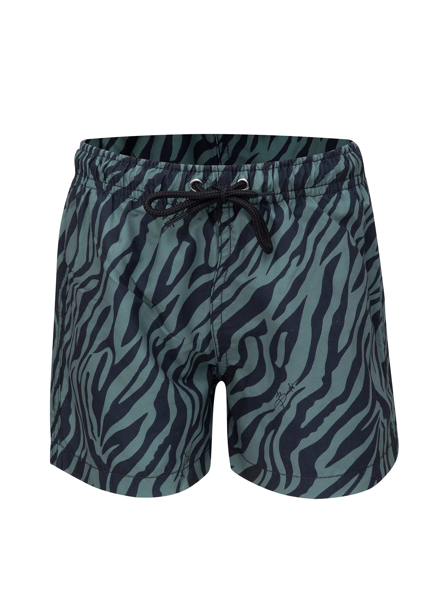 BOY SWIM SHORT - GREEN SAVANNAH