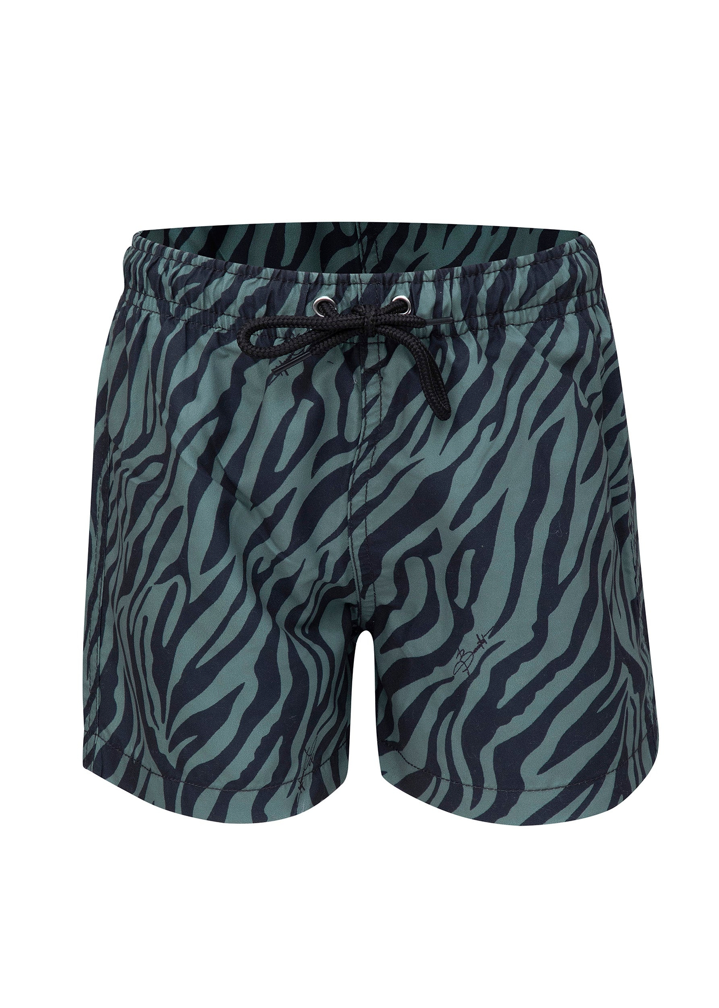 BOY SWIM SHORT - GREEN SAVANNAH