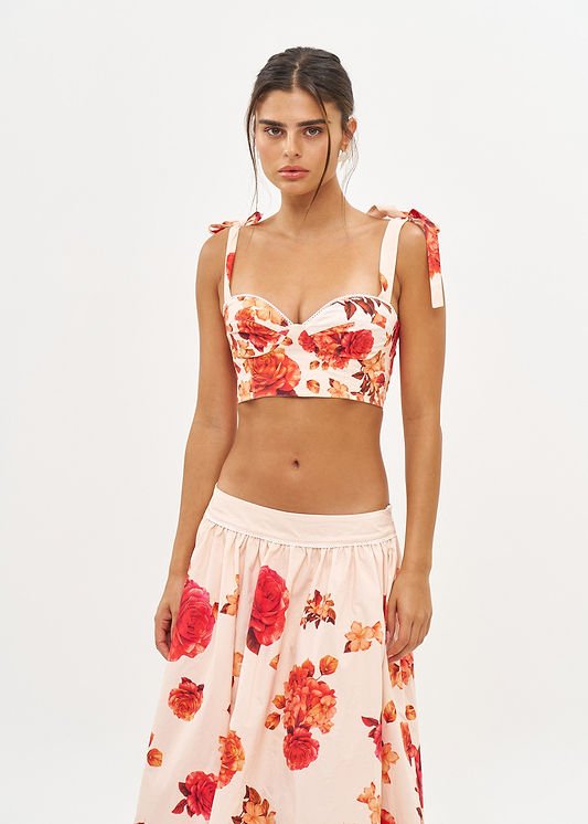SOLANA ROMANTIC FLOWERS - TOP